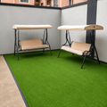 2 Beige Swing Benches