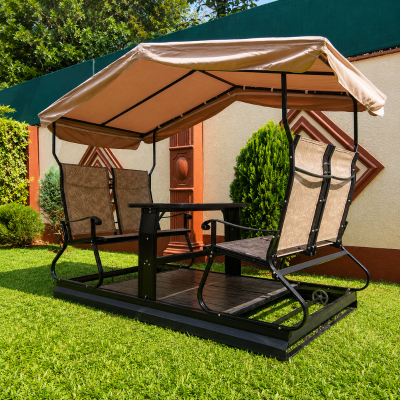 4-Seater Outdoor Swing Chair