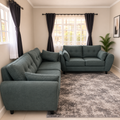 5-Seater Green Sofa