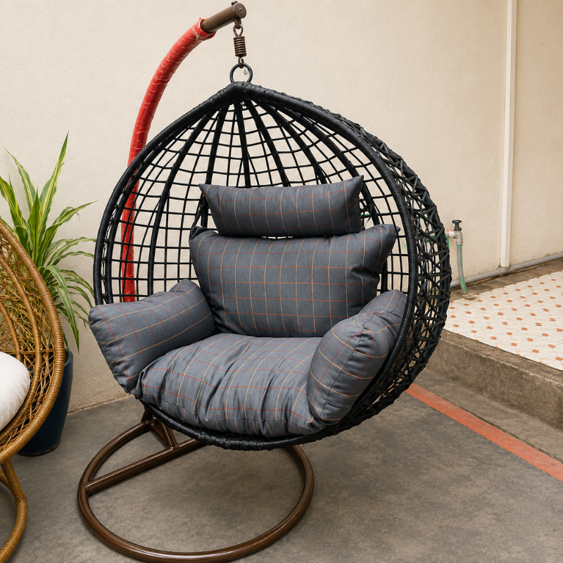 Black Egg Chair