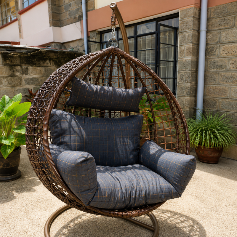 Brown Egg Chair
