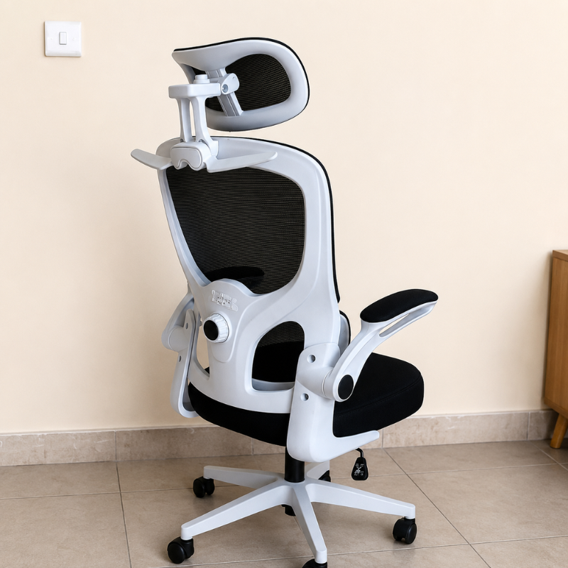 Black and White Office Chair