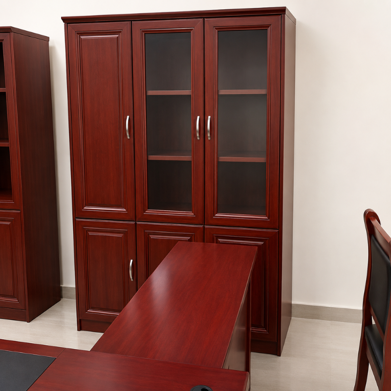 Brown Executive Office Cabinet