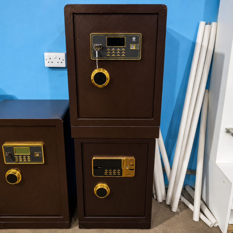 Brown Fireproof safe