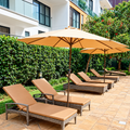 Brown Sunbed