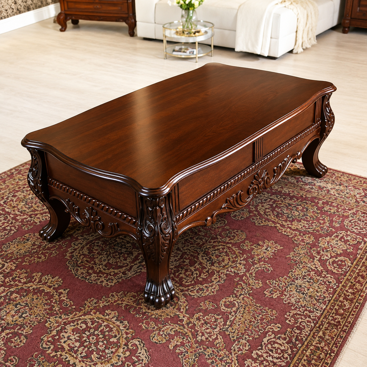 Mahogany Coffee Table