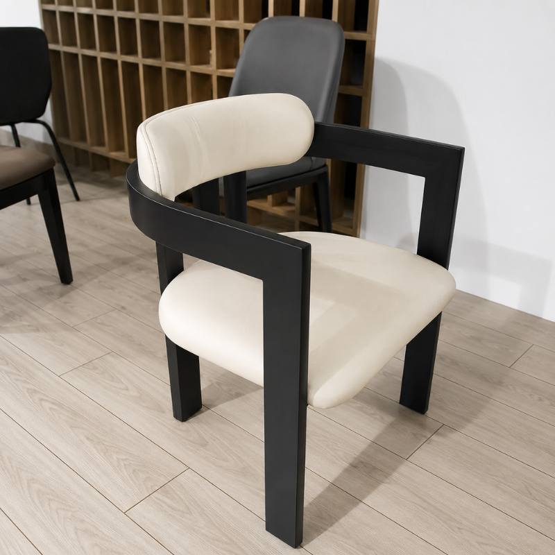 Cream Armchair