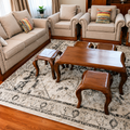 Creamy 6 Seater Sofa