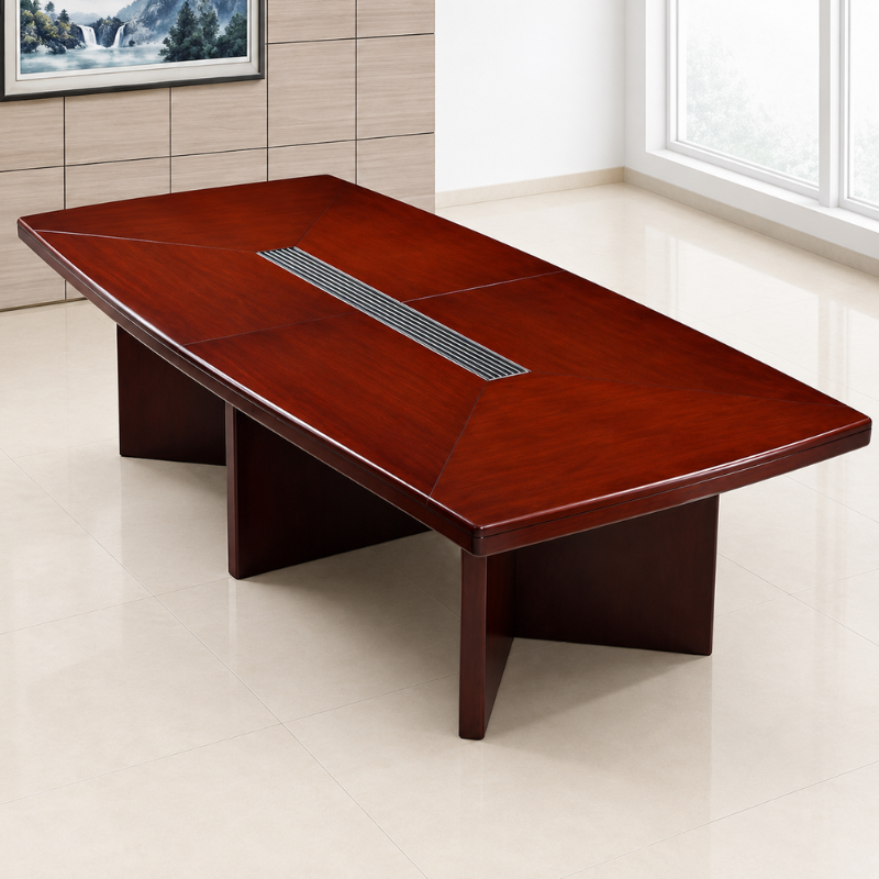 Dark Brown Executive Boardroom Tablle