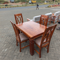 Brown Dining Table Set – 4 Seater