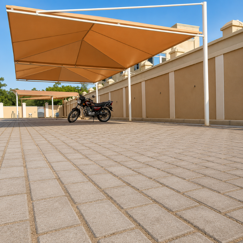 Double Car Parking Shade