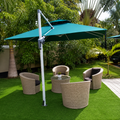 Emerald Teal Garden Umbrella