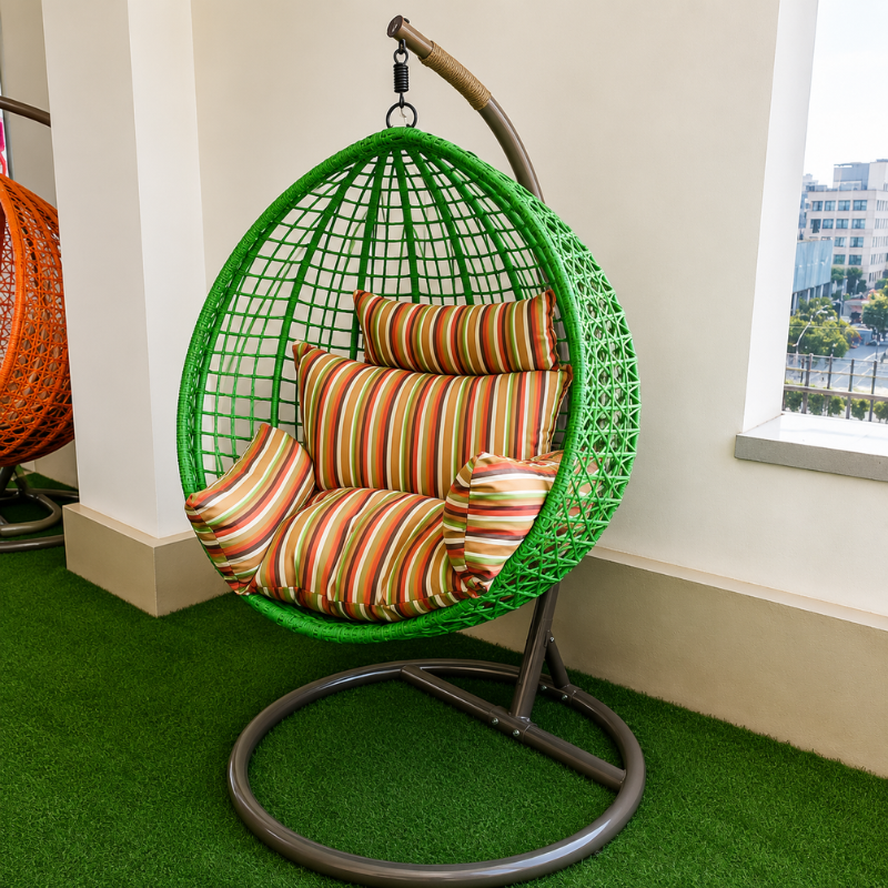 Green Swing Chair