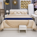 Luxury White Upholstered Bed