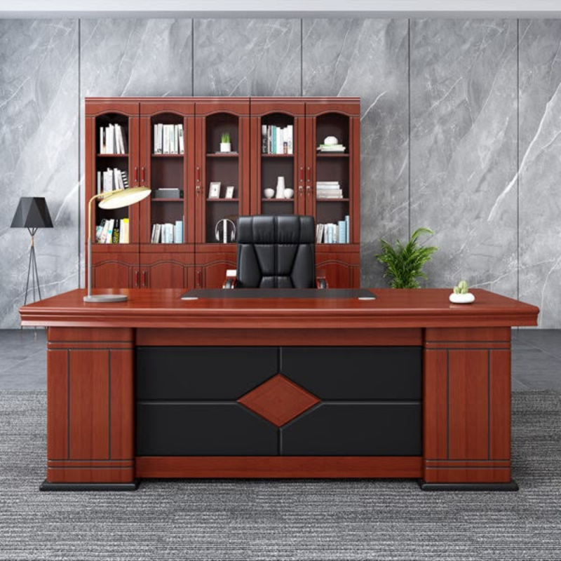 Mahogany Finish Office Desk