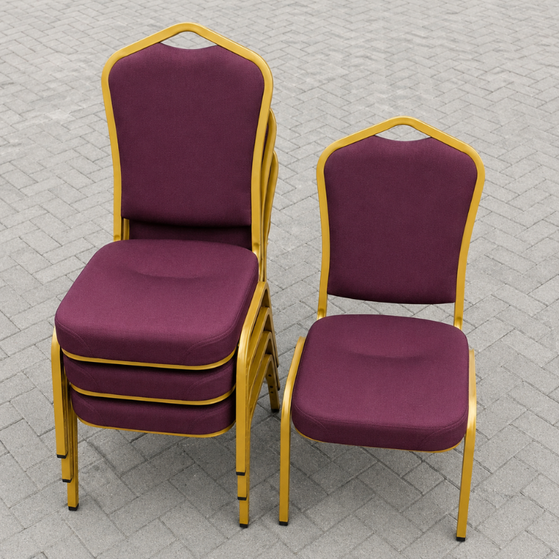Maroon Banquet Chair