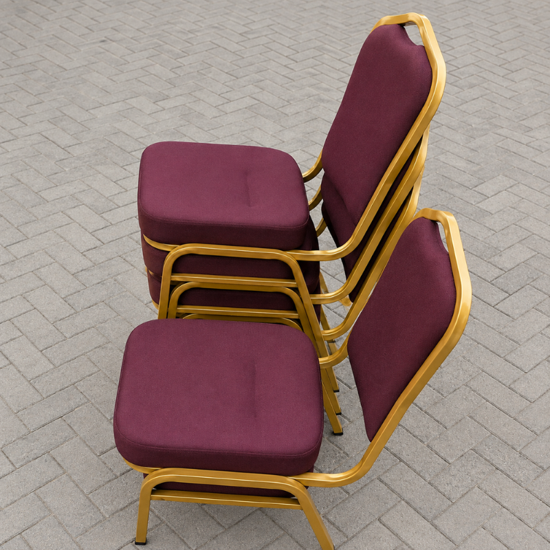 Maroon Banquet Chair
