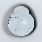 Round Marble Nesting Coffee Table