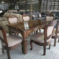 Royal Walnut Brown Dining Set – 8 Seater