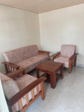 Modern Wooden Sofa Set