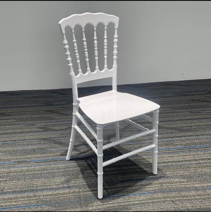 White Napoleon Chiavari Chair.