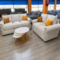 White 5 Seater Sofa